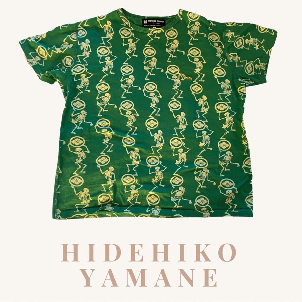 Evisu Hidehiko Yamane skulls and cherry blossoms